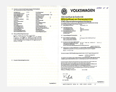 Gelijkvormigheidsattest